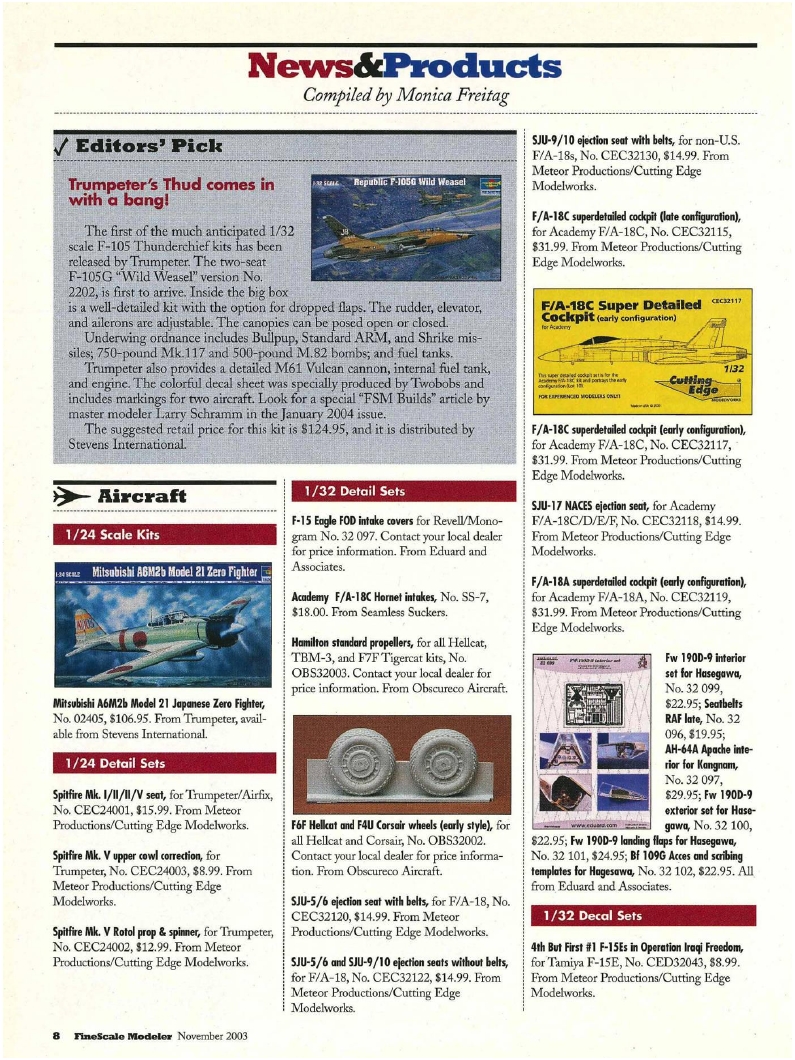 FineScale Modeler 2003-11 (Vol21-09)